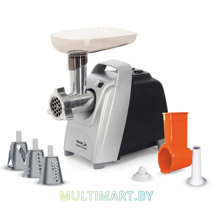 Мясорубка Аксион М61.03 (черный/серебристый)